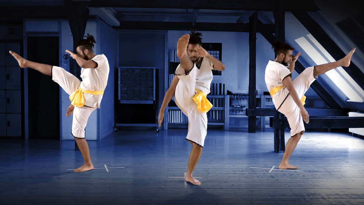 Pahuyuth martial arts online learn kick yellow belt