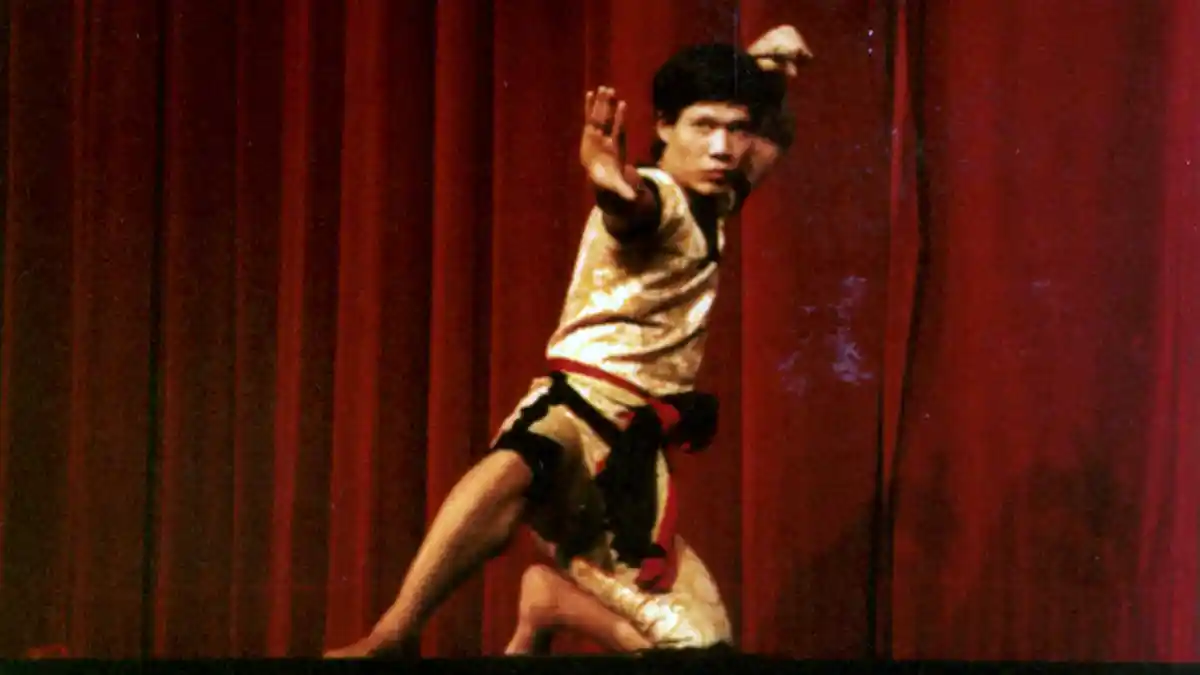 Pahuyuth Berlin 80s impressions dab daab dahb thai schwert demonstration tanz