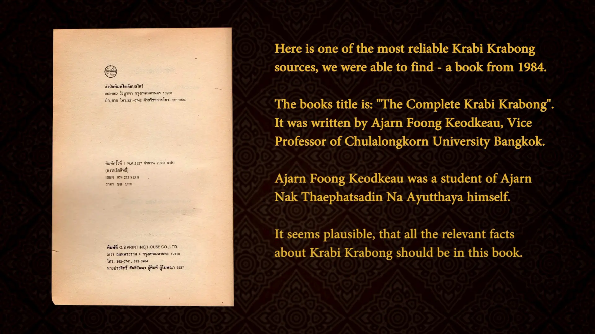 The untold history of krabi krabong 03