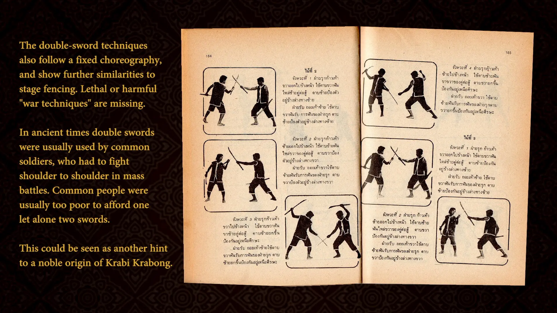 The untold history of krabi krabong 25